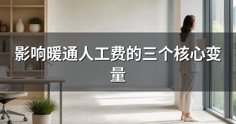 影响暖通人工费的三个核心变量