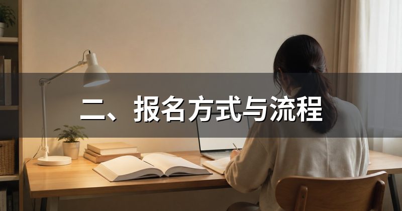 二、报名方式与流程