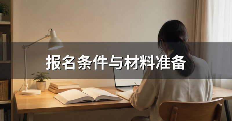 报名条件与材料准备