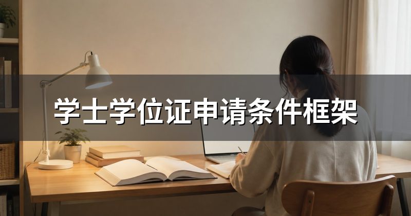 学士学位证申请条件框架