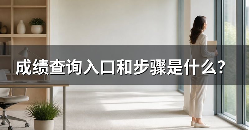 成绩查询入口和步骤是什么?