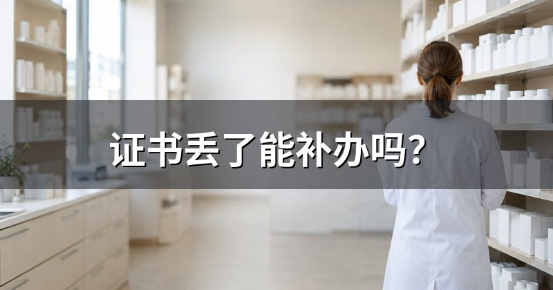 证书丢了能补办吗?