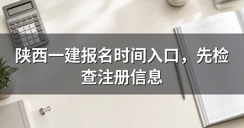 陕西一建报名时间入口,先检查注册信息