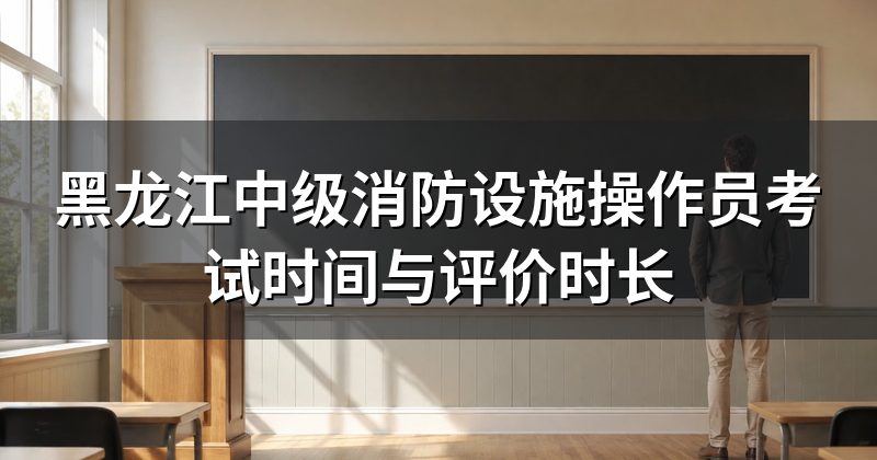 黑龙江中级消防设施操作员考试时间与评价时长