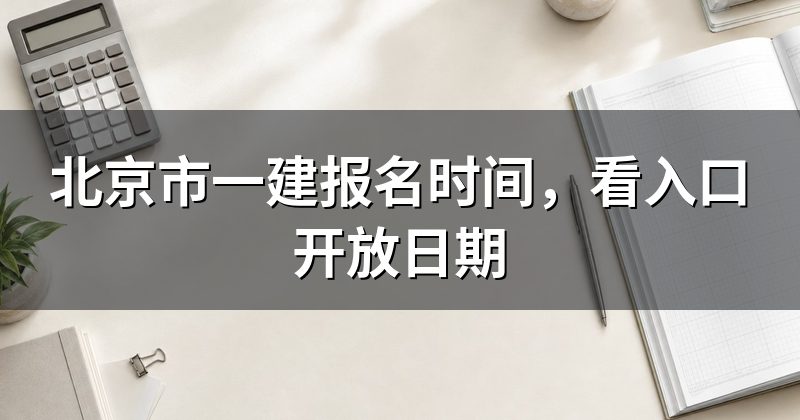 北京市一建报名时间,看入口开放日期
