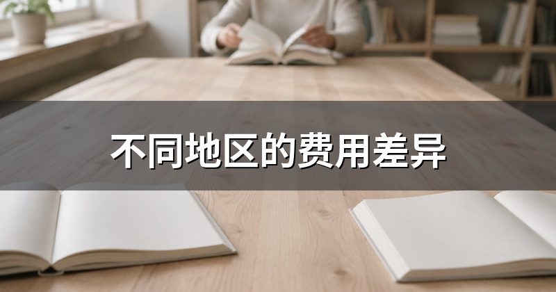 不同地区的费用差异